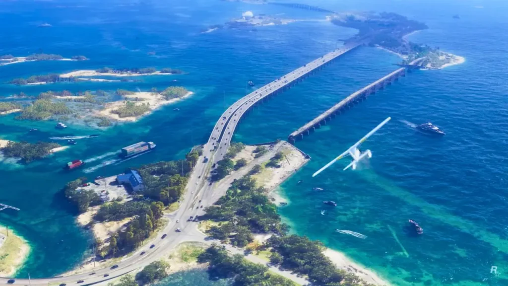 GTA 6 Honda Bridge GTA 6 Trailer 1 Nears 200 Million Views After Just 7 Months