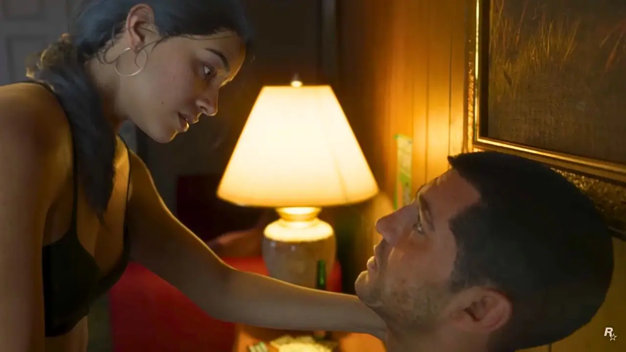 Lucia and Jason romantic moment GTA 6 Guru