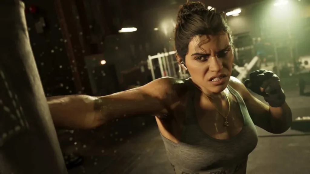 Lucia Caminos lucia caminos working out in gta 6 trailer 2 Lucia Caminos
