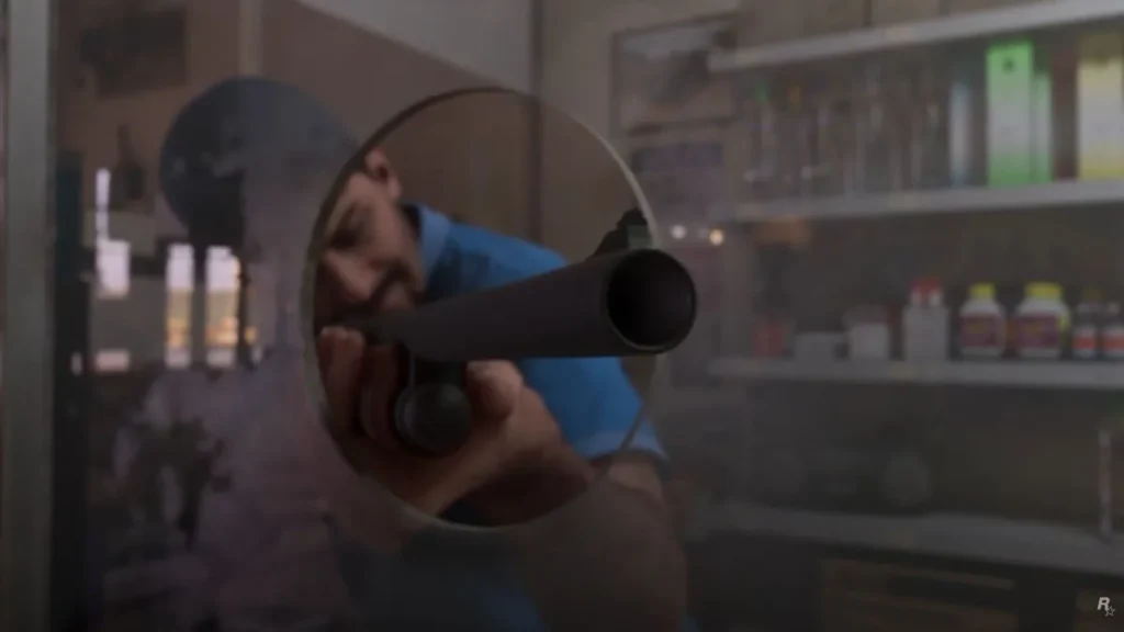 NPC with a gun gta 6 Will GTA 6 Come Out On Switch 2?