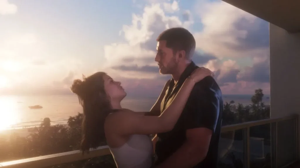How Did Jason and Lucia Meet in GTA 6? gta 6 launch trailer scene 57 How Did Jason and Lucia Meet in GTA 6?